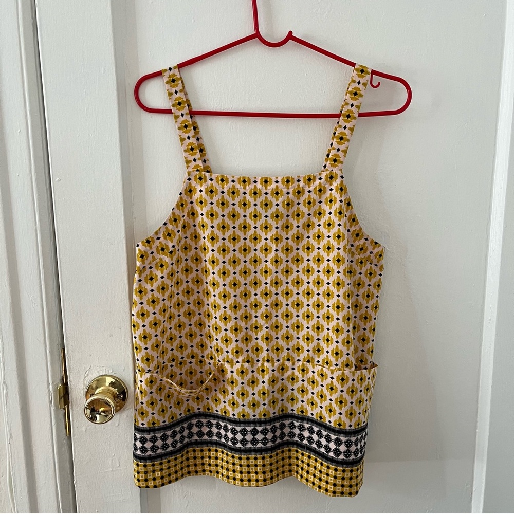 Topshop Colorful Patterned Tank Top US 8